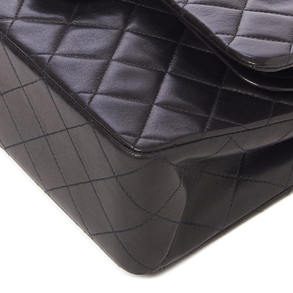 Chanel Lambskin Quilted Medium Double Flap Black 4 of 9