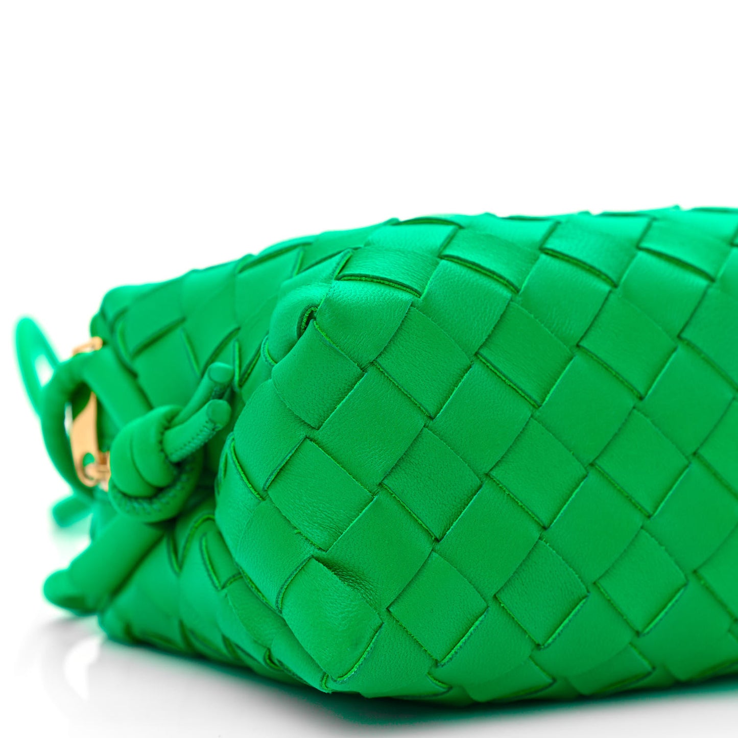 Nappa Intrecciato Mini Loop Camera Bag Parakeet