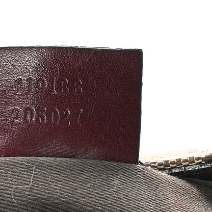 Gucci Monogram Studded Horsebit Clutch Bordeaux 8 of 11