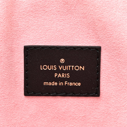 Louis Vuitton Lambskin Embossed Monogram Coussin Hobo MM Black 7 of 10