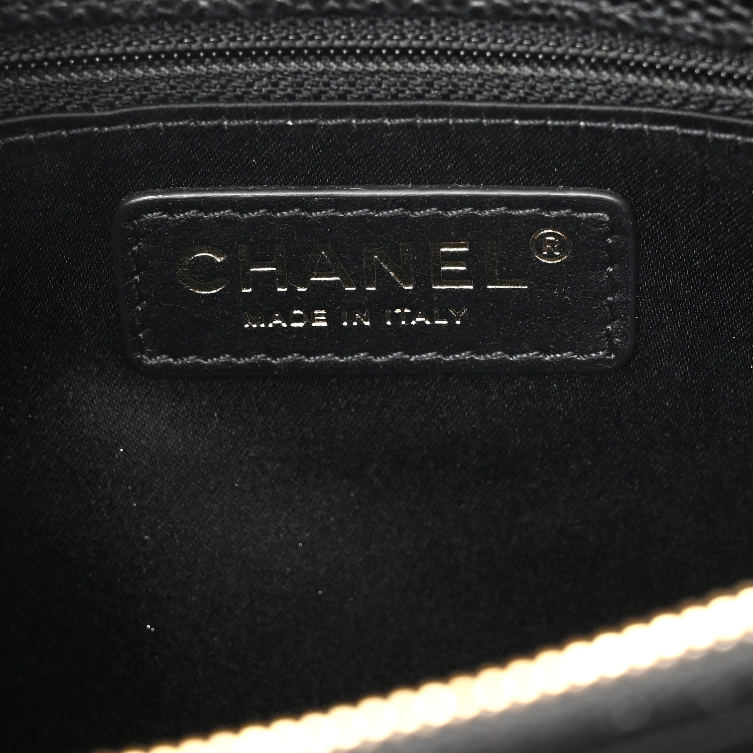 Chanel Caviar Quilted Grand Shopping Tote GST Black 6 of 13