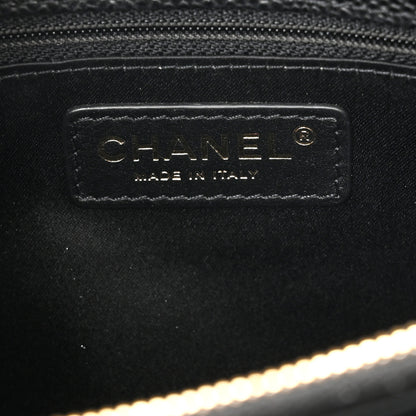 Chanel Caviar Quilted Grand Shopping Tote GST Black 6 of 13