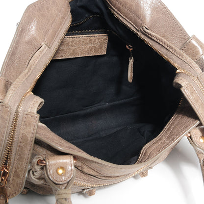 Balenciaga Agneau Giant 12 Rose Gold Hardware Town Gris Poivre 12 of 12
