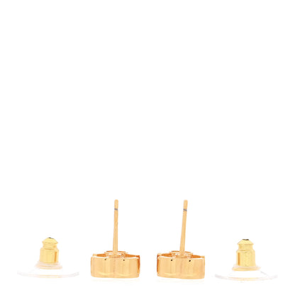 Chanel Metal CC Earrings Gold 3 of 5