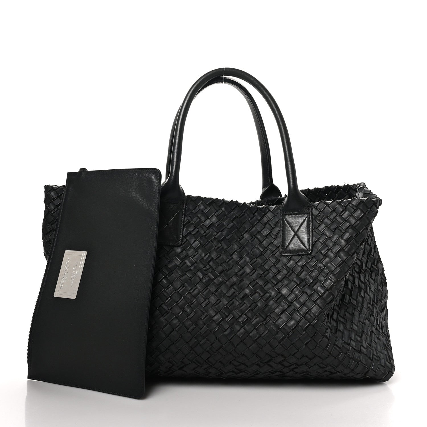 Bottega Veneta Nappa Intrecciato Medium Cabat Black 3 of 11
