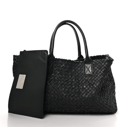 Bottega Veneta Nappa Intrecciato Medium Cabat Black 3 of 11