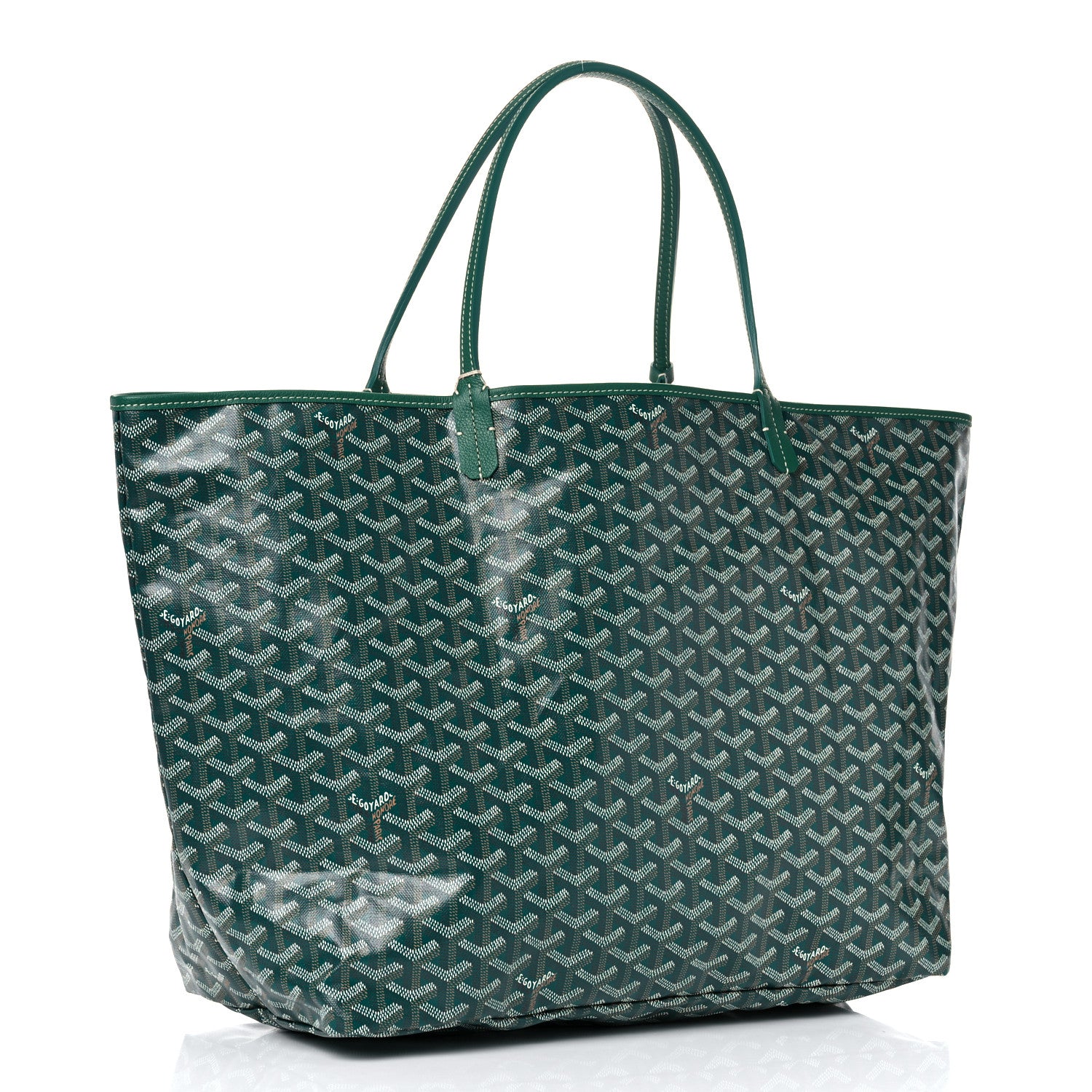 Goyard Goyardine Saint Louis GM Green 3 of 8