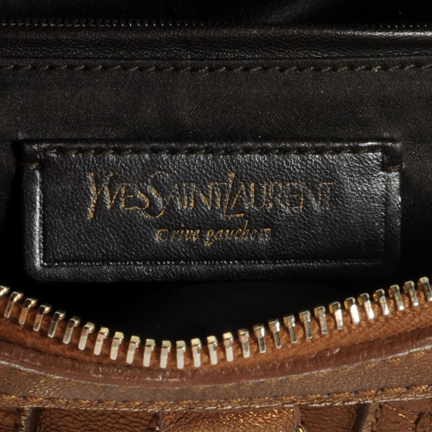 Saint Laurent Leather Mini Muse Bronze 6 of 7