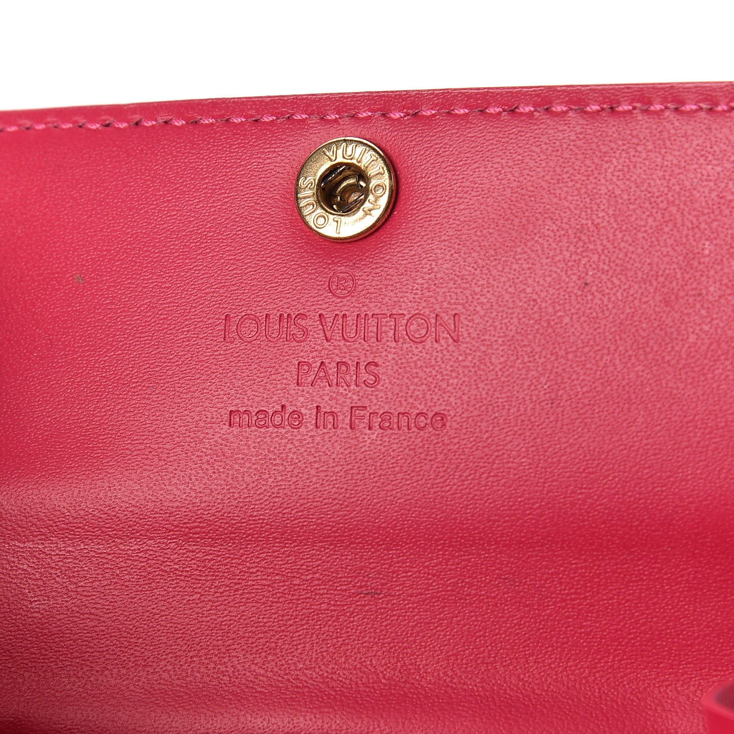 Louis Vuitton Vernis Ludlow Wallet Fuchsia 5 of 7