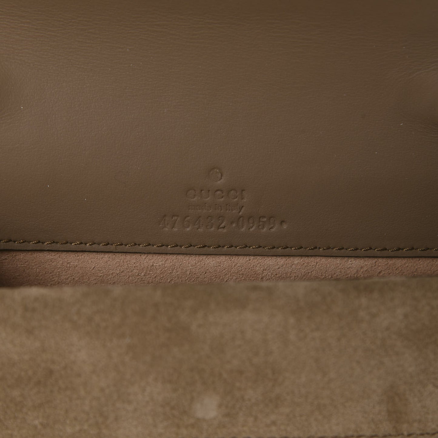 GG Supreme Monogram Super Mini Dionysus Shoulder Bag Taupe