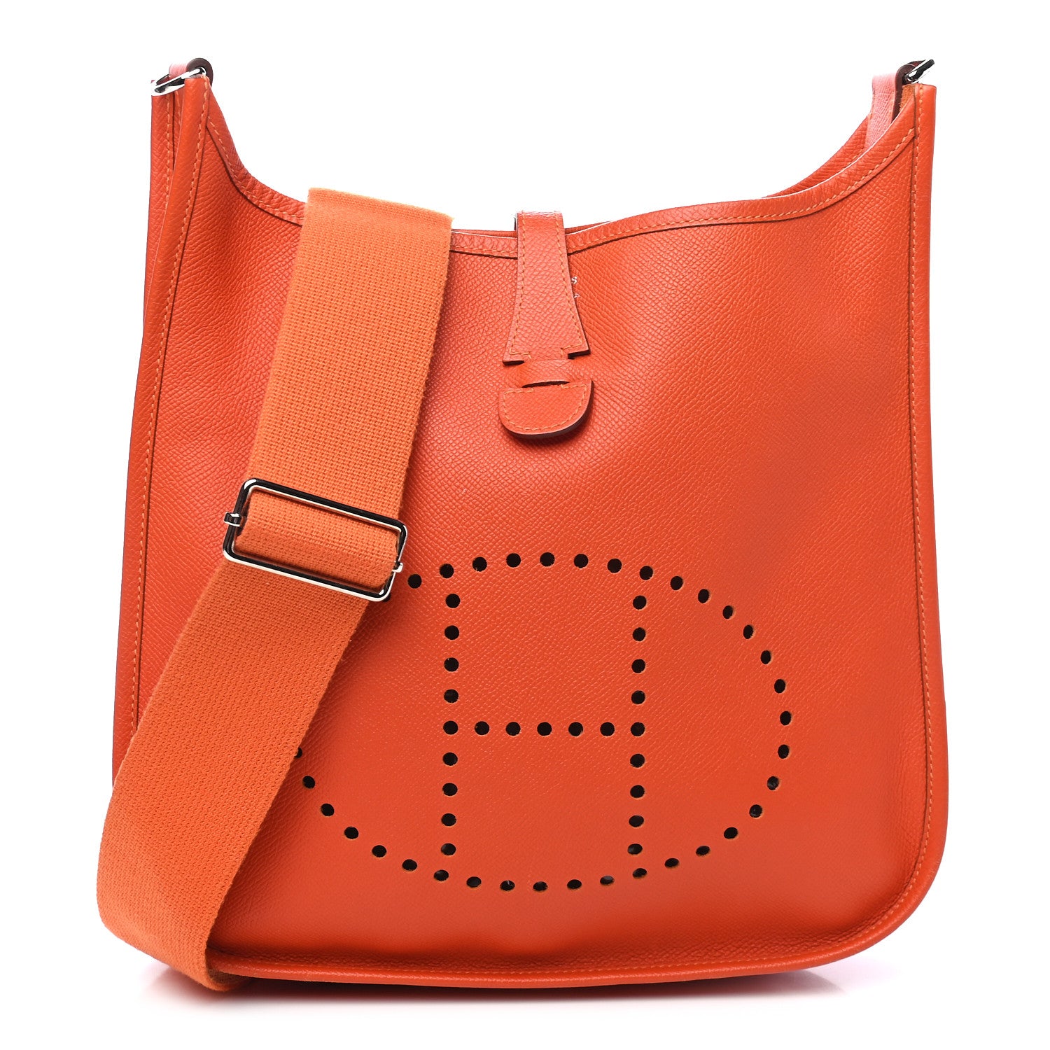 Hermes Epsom Evelyne III PM Orange 1 of 8
