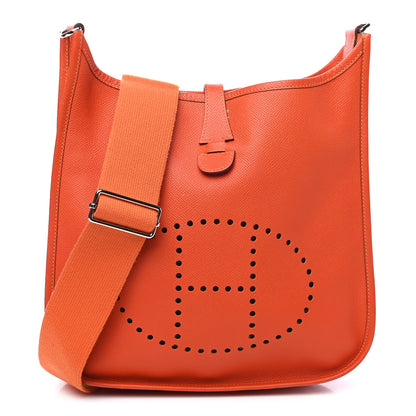 Hermes Epsom Evelyne III PM Orange 1 of 8