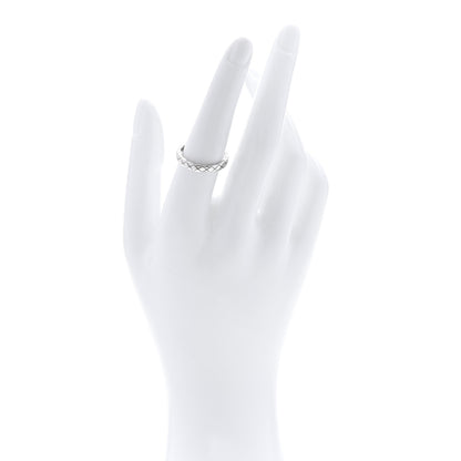 Chanel 18K White Gold Mini Coco Crush Ring 55 7.25 2 of 4