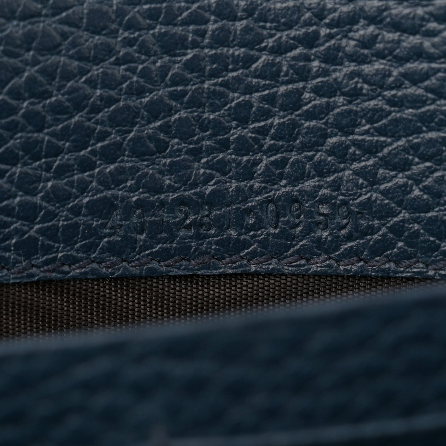 Gucci Dollar Calfskin Crystal Mini Dionysus Chain Wallet Blue Agata Black Diamond 7 of 12