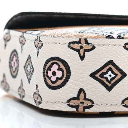Louis Vuitton Monogram Wild At Heart Felicie Strap & Go Arizona Creme 7 of 8