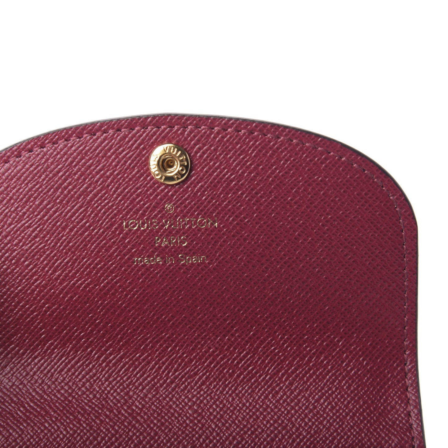 Monogram Rosalie Coin Purse Fuchsia