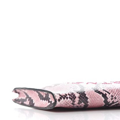 Stella McCartney Eco Python Logo Pouch Pink 9 of 18