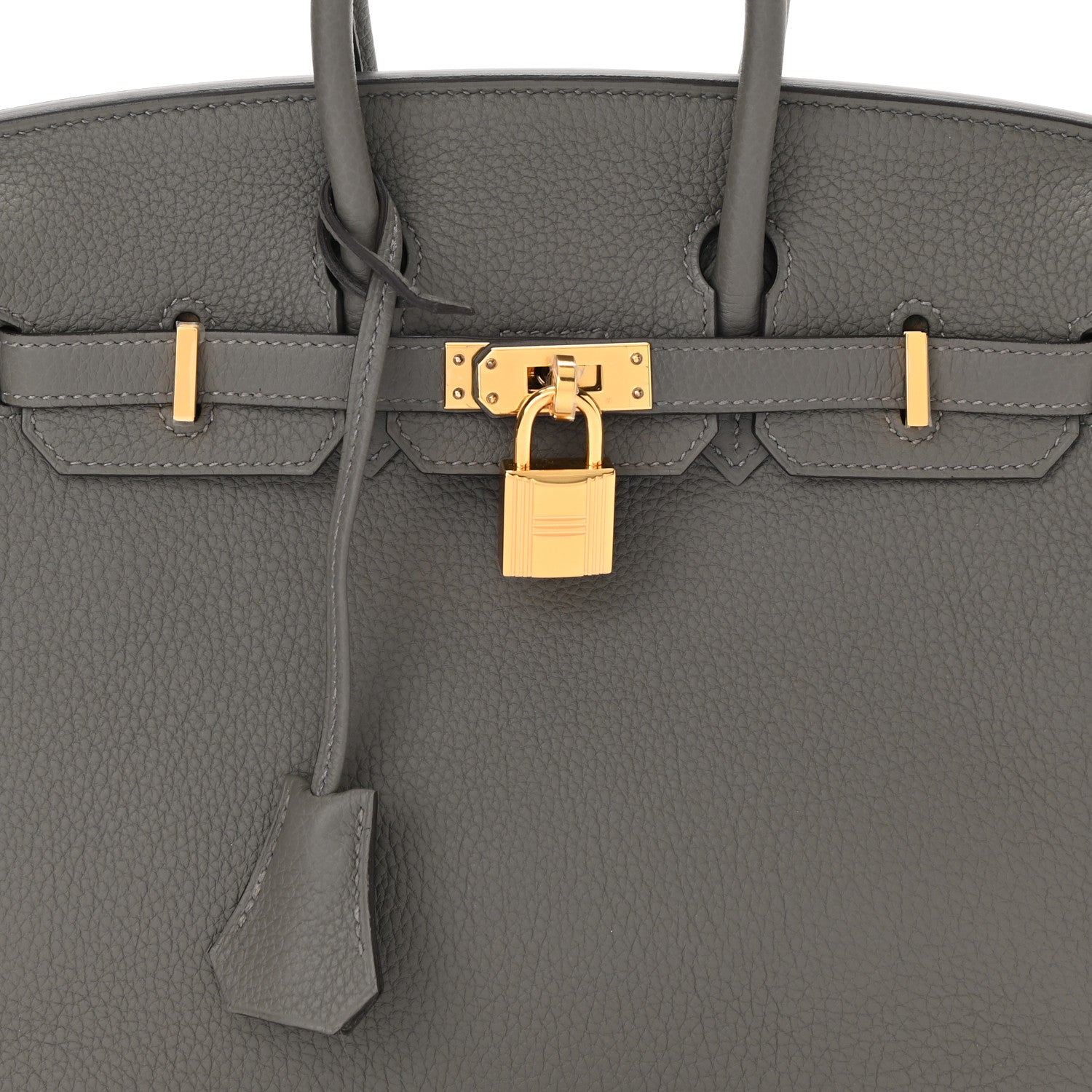 Hermes Togo Birkin 25 Gris Meyer 8 of 11