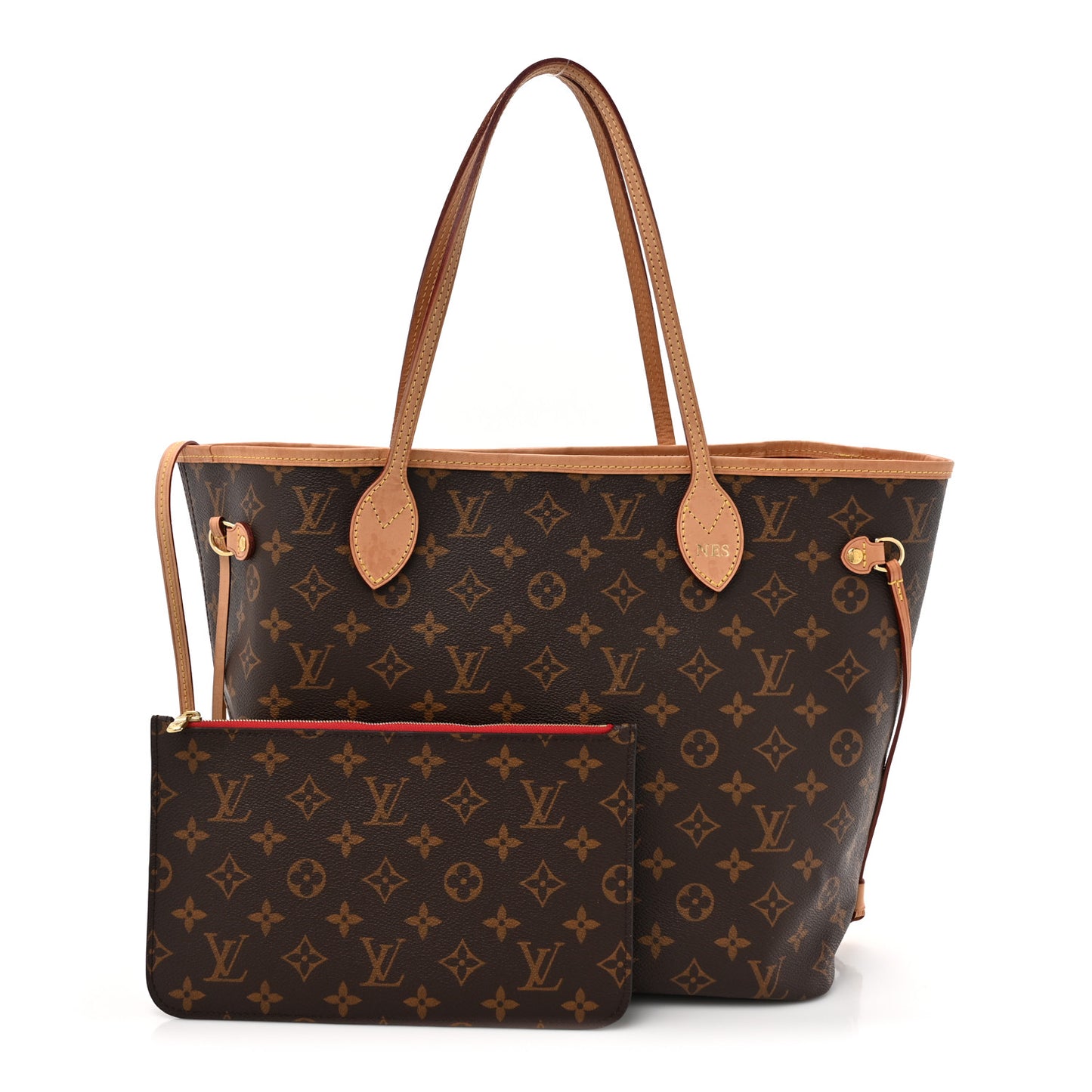 Monogram Neo Neverfull MM Cherry