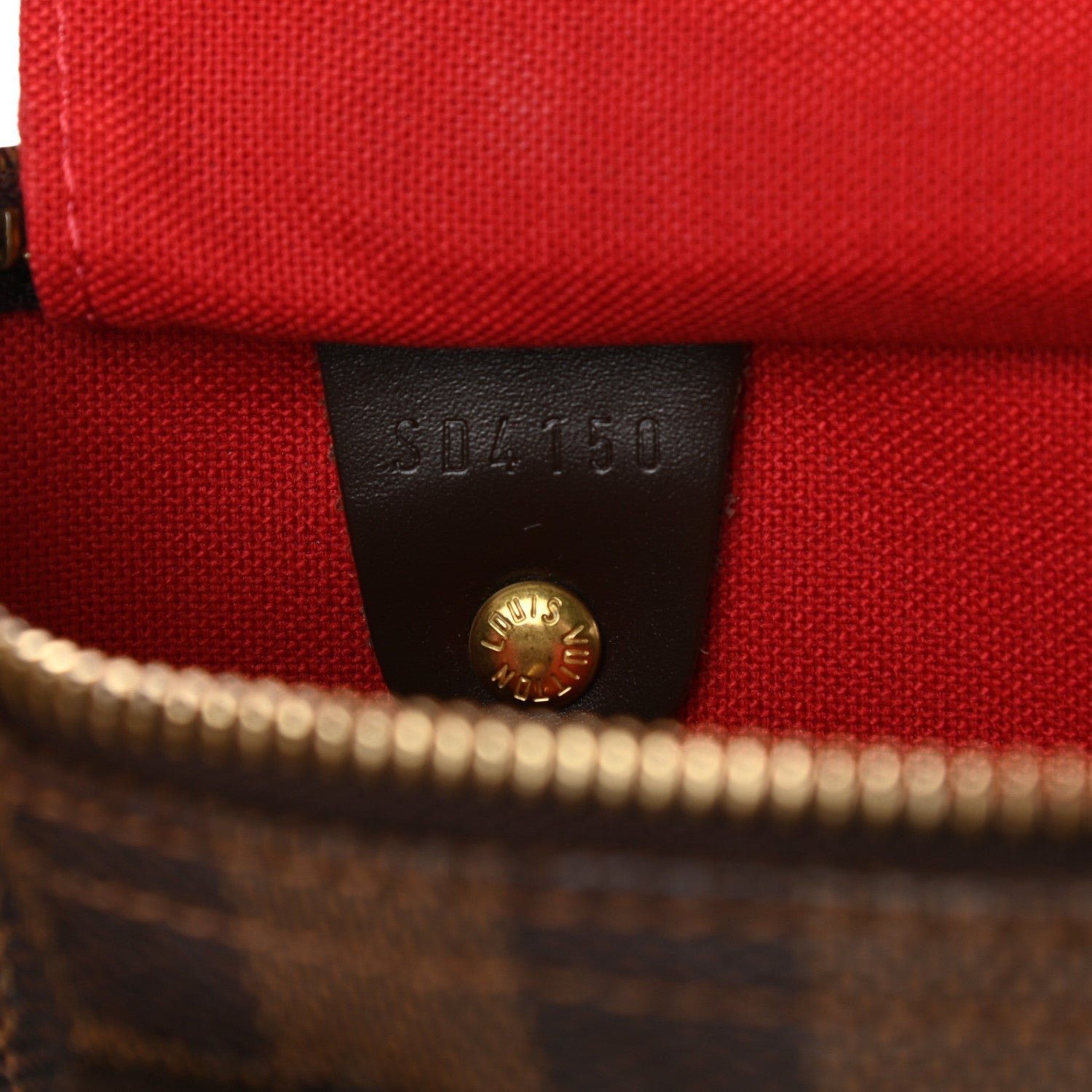 Louis Vuitton Damier Ebene Speedy 30 7 of 9