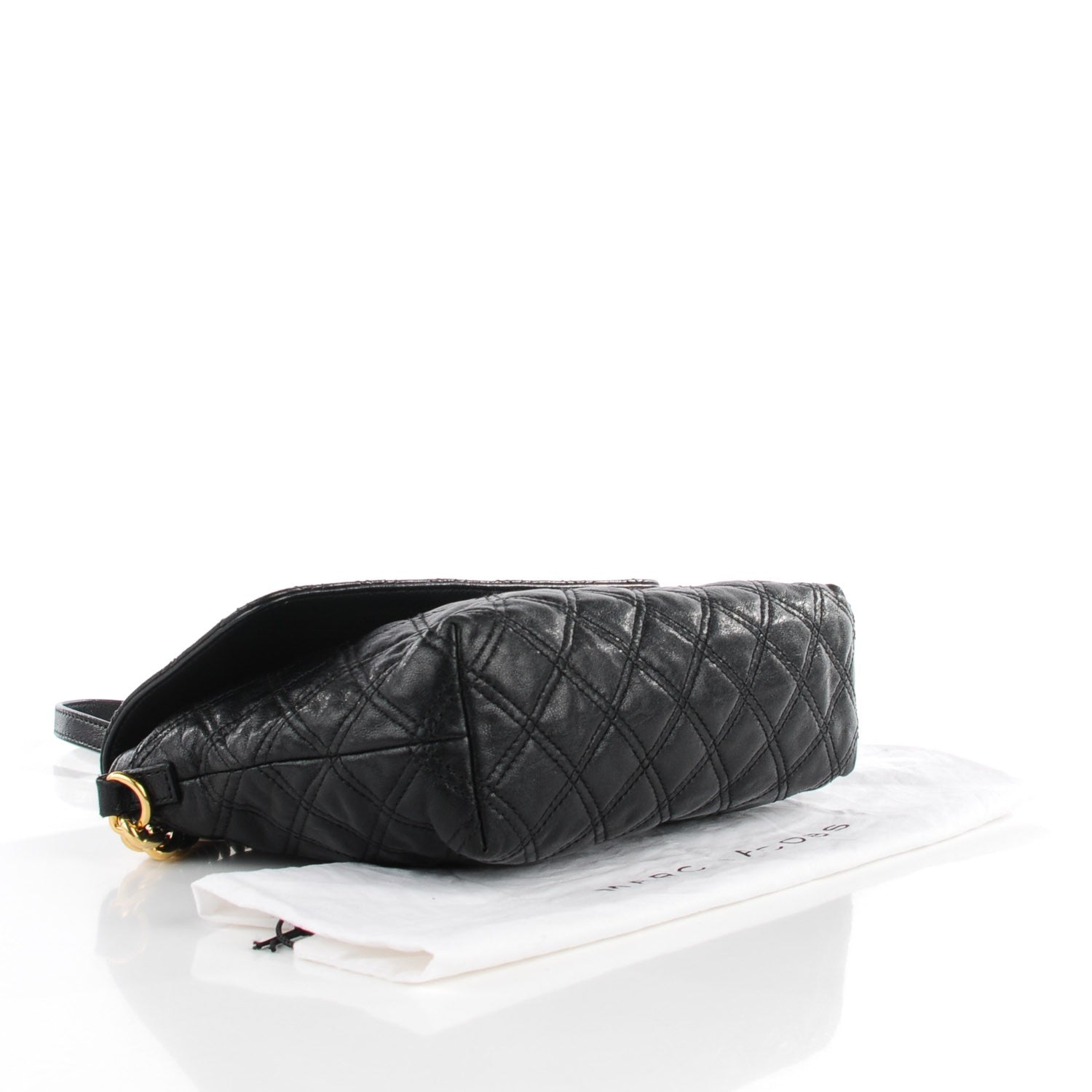 Marc Jacobs Lambskin Quilted The Large Single Flap Black 4 of 8