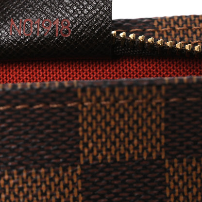 Louis Vuitton Damier Ebene Trousse Make Up Bag Pochette 7 of 10