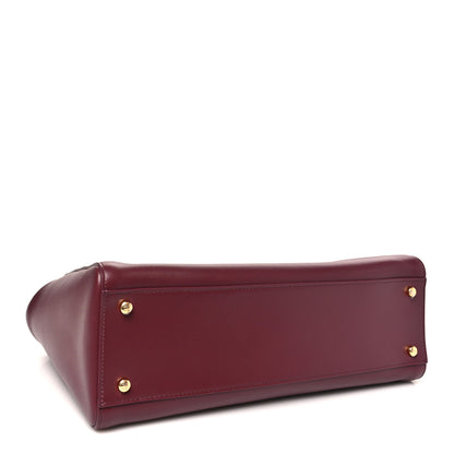 Chanel Calfskin Archetype Small Shopping Tote Dark Burgundy 4 of 10