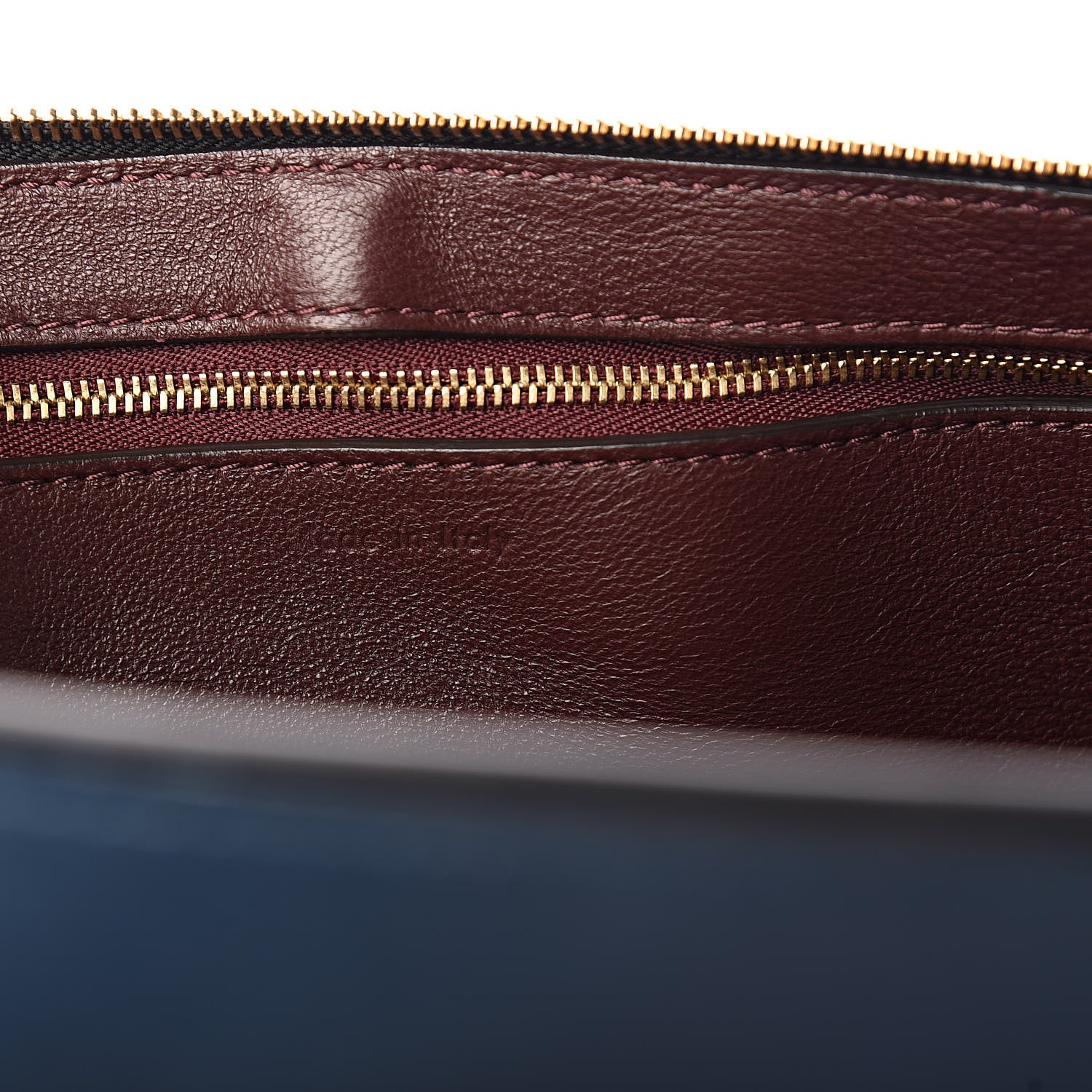 Celine Smooth Calfskin Medium Edge Shoulder Bag Deepsea 7 of 16