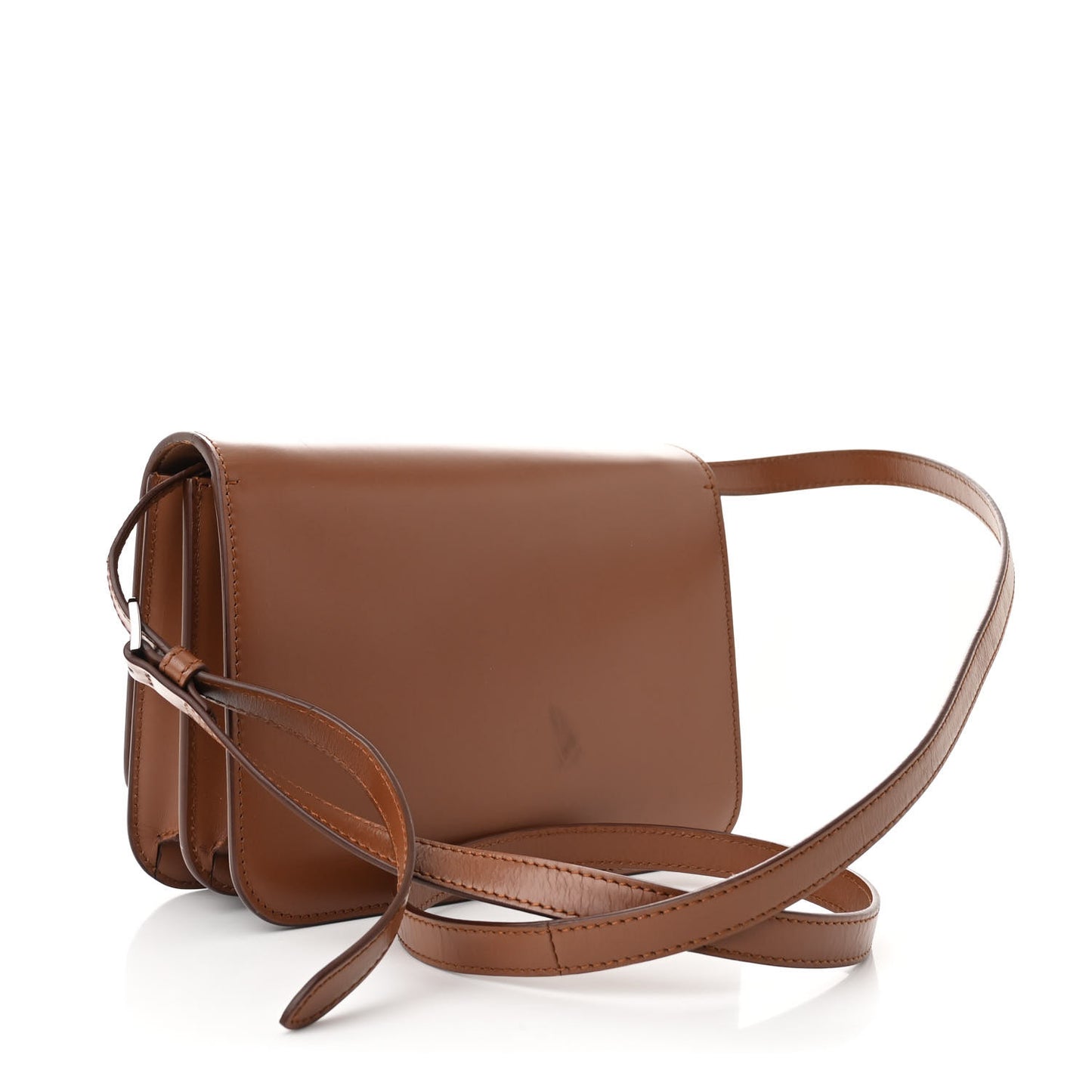 Calfskin Small TB Bag Malt Brown