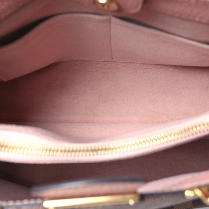 Louis Vuitton Damier Ebene Cuir Taurillon Brittany Magnolia 5 of 13