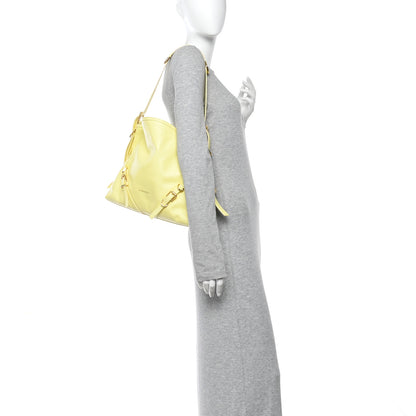 Givenchy Calfskin Medium Voyou Bag Soft Yellow 2 of 10