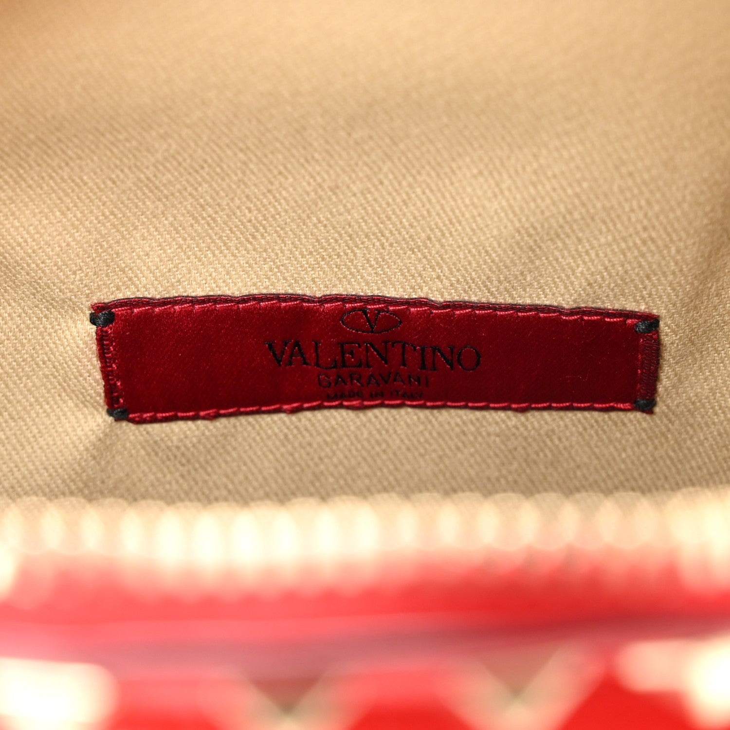 Valentino Garavani Vitello Mini Rockstud Backpack Deep Orange 6 of 11