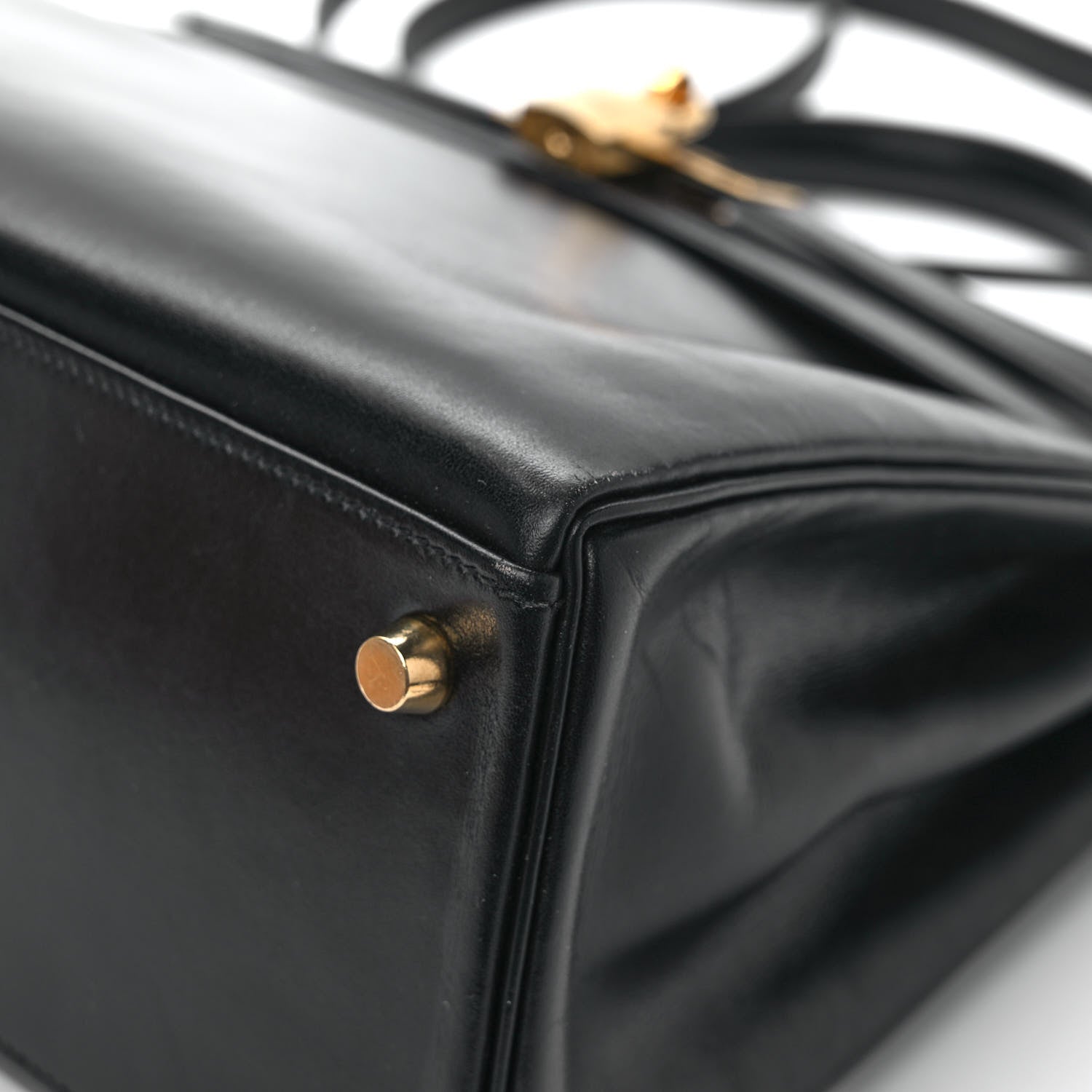 Hermes Box Kelly Retourne 32 Black 9 of 9