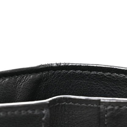 Louis Vuitton Taurillon Perforated Capucines Compact Wallet Black 9 of 9