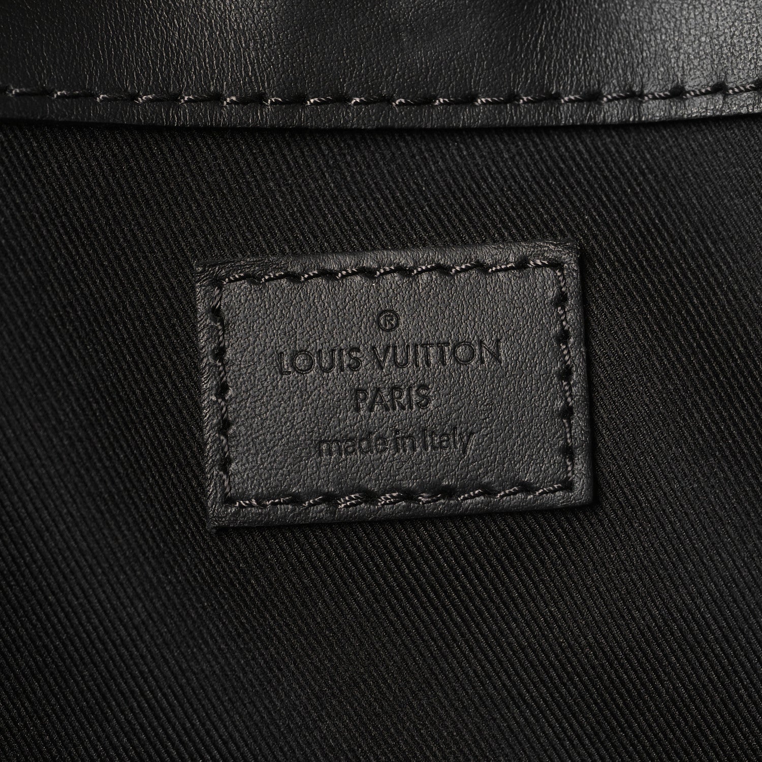 Louis Vuitton Taurillon Monogram Sac Plat 24H Black 6 of 10