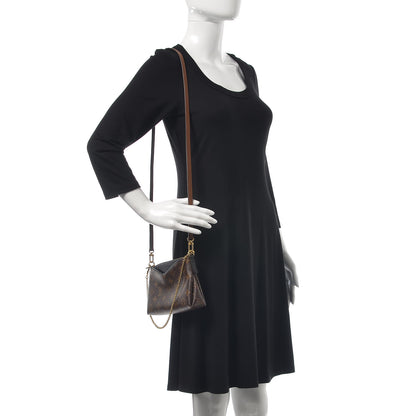 Louis Vuitton Monogram Pallas Clutch Black 2 of 7