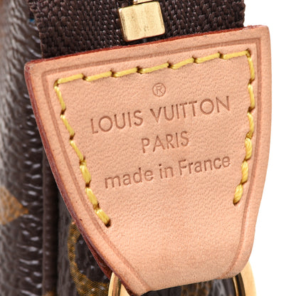 Louis Vuitton Monogram My LV Heritage Mini Pochette Accessories Blue Claire Rouge 6 of 6