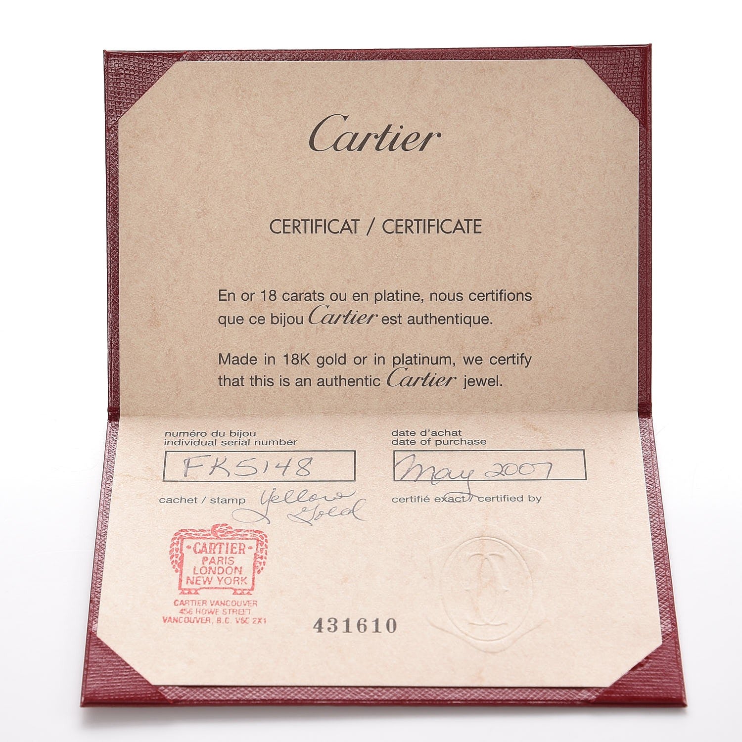 Cartier 18K Yellow Gold Long Station LOVE Necklace 5 of 7