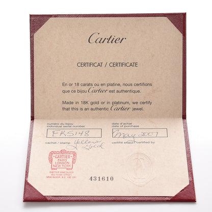 Cartier 18K Yellow Gold Long Station LOVE Necklace 5 of 7