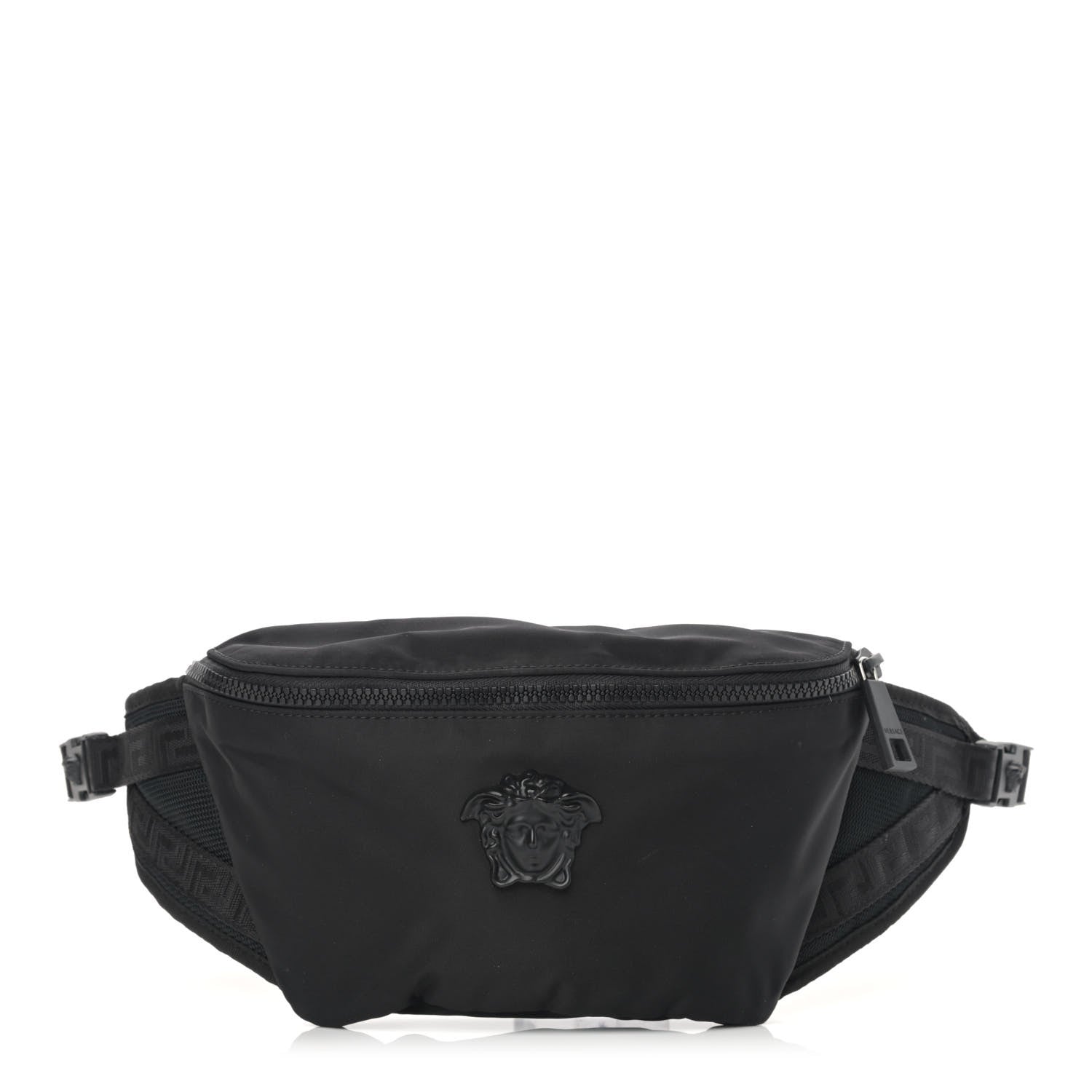 Versace Nylon Palazzo Medusa Belt Bag Black 1 of 12