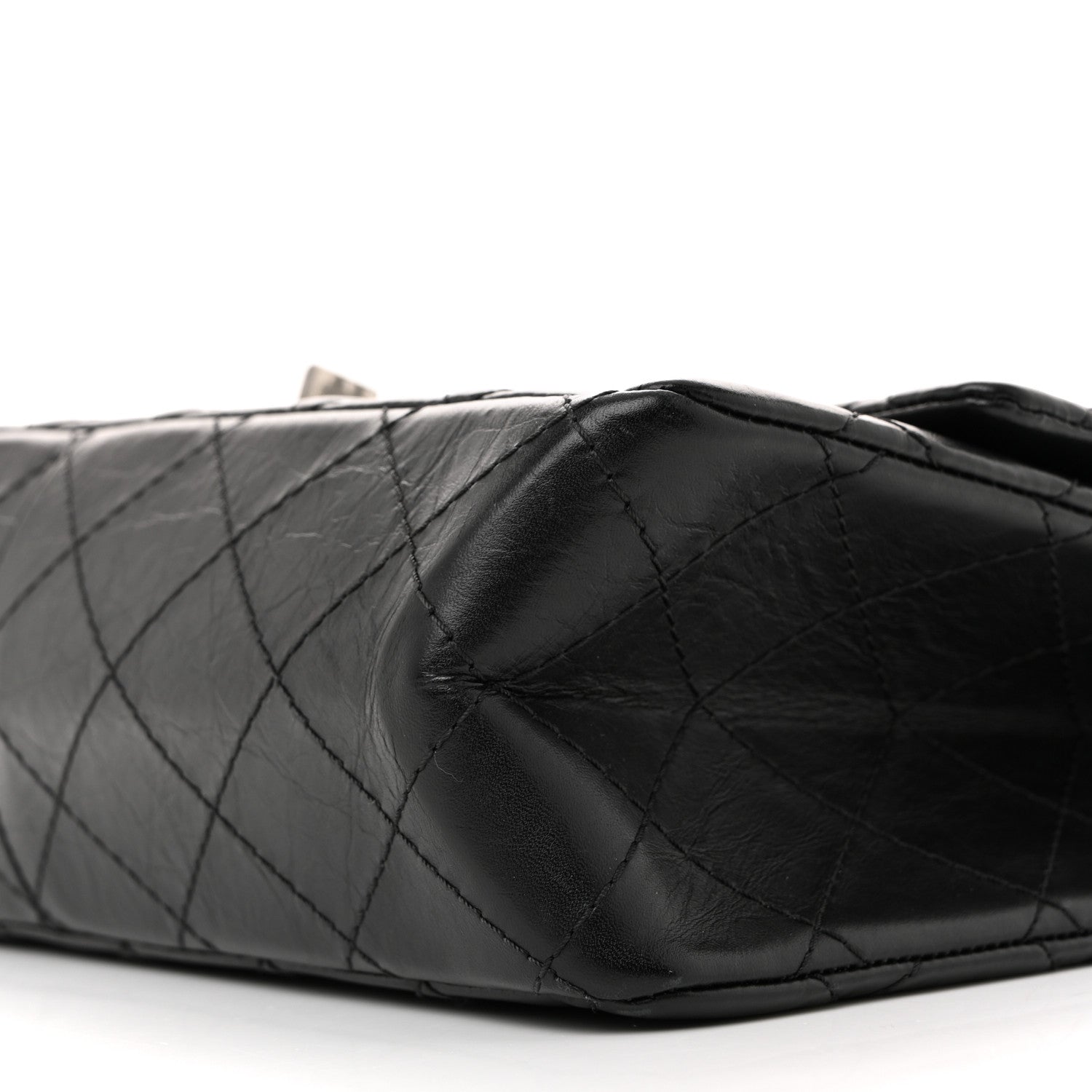 Chanel Aged Calfskin Quilted 2.55 Reissue 226 Flap Black 10 of 11