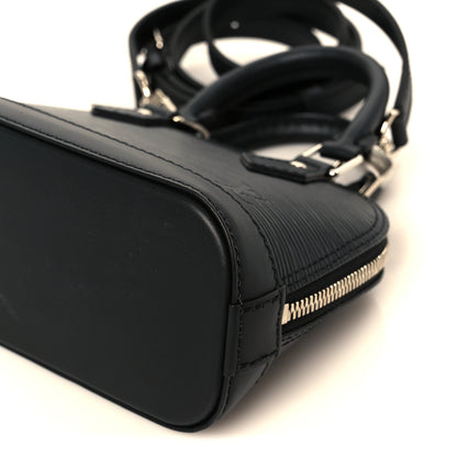Louis Vuitton Epi Alma Nano Black 9 of 9