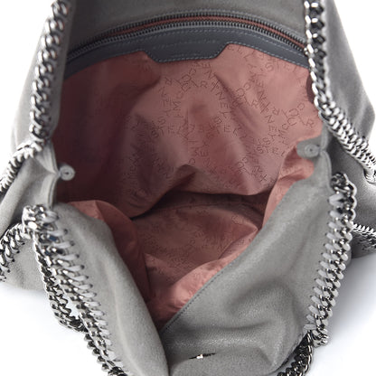Stella McCartney Shaggy Deer Falabella Fold Over Tote Grey 5 of 9