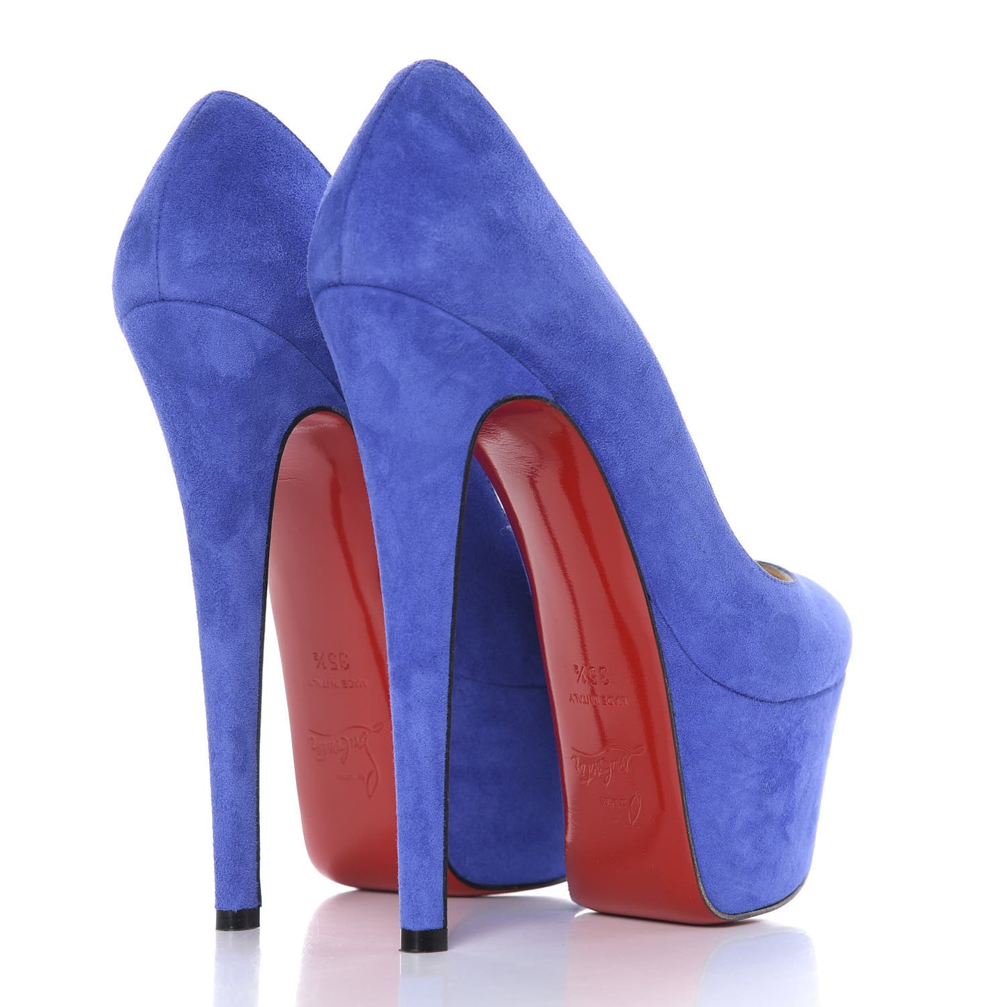 Suede Victoria 160 Pumps 35.5 Pervenche