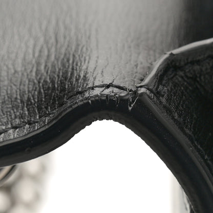 Saint Laurent Calfskin Medium Monogram Sunset Black 9 of 9