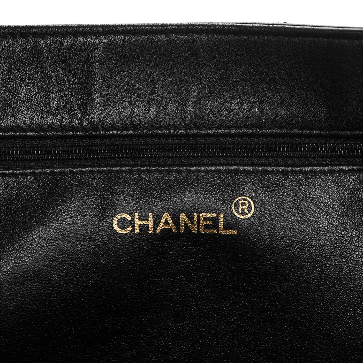 Chanel Lambskin CC Tote Black 6 of 9