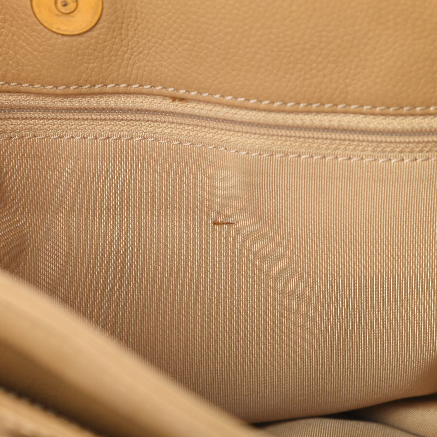 Chanel Calfskin Cerf Executive Shopper Tote Beige 7 of 21