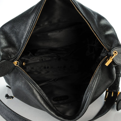 Chanel Caviar CC Hobo Black 5 of 7
