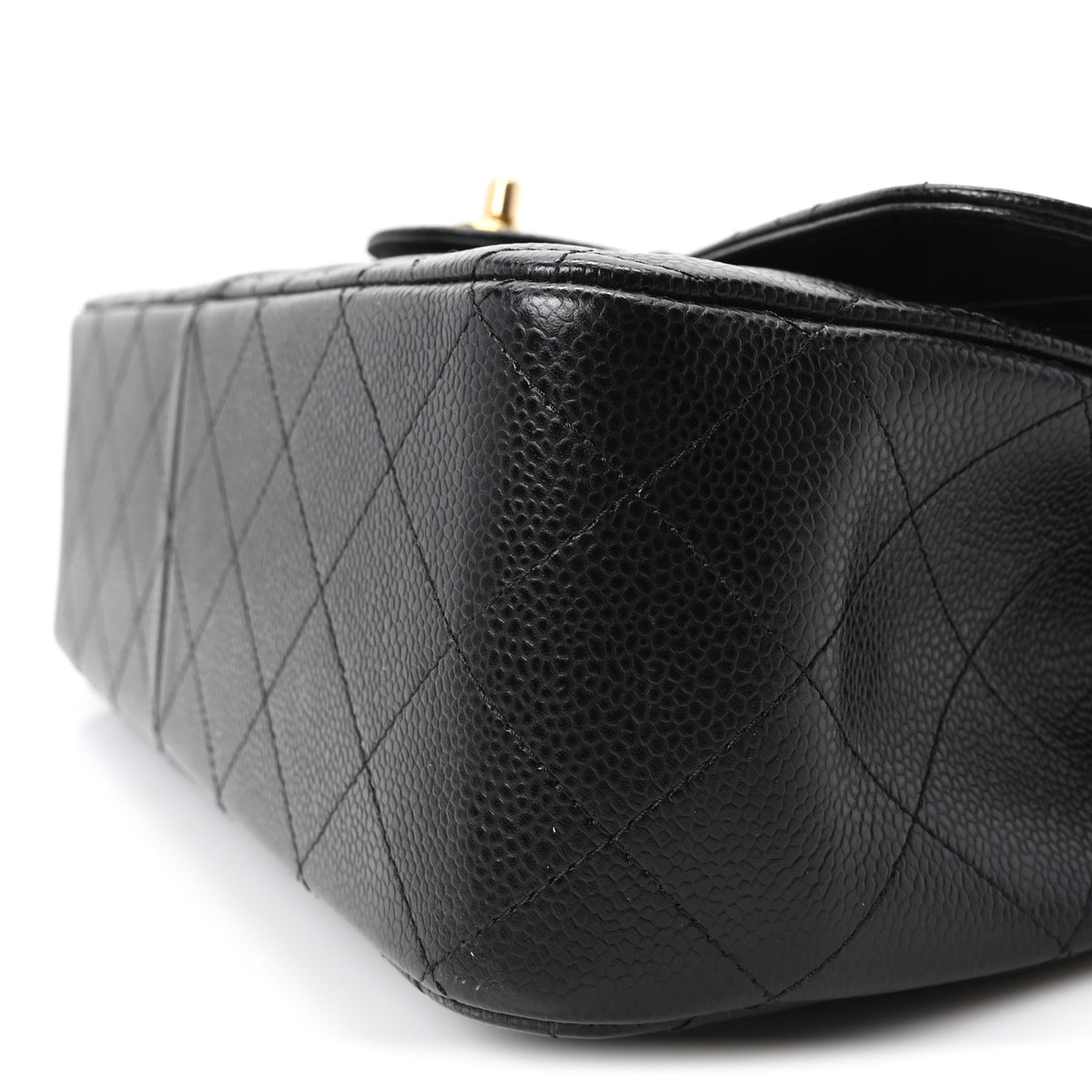Chanel Caviar Quilted Jumbo Double Flap Black 10 of 10