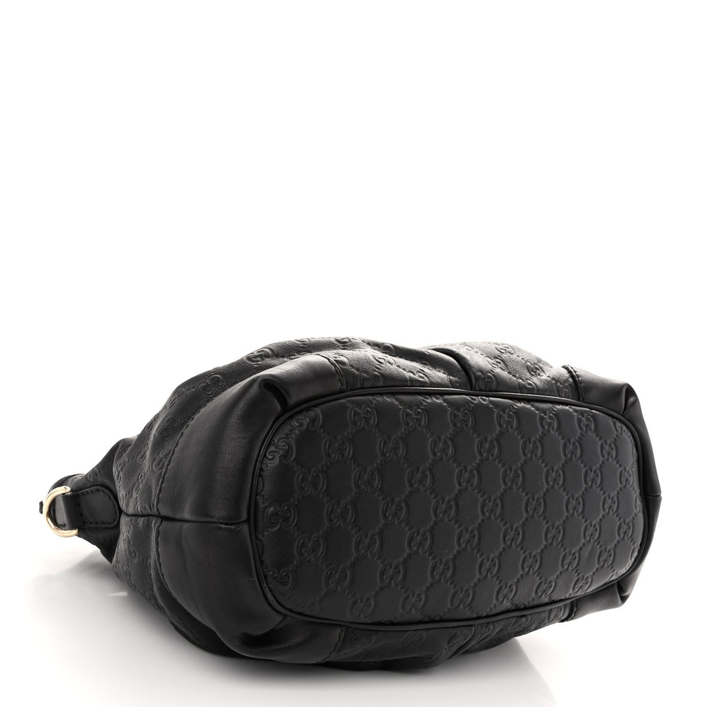 Guccissima Medium Sukey Top Handle Tote Black
